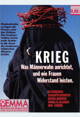 Der EMMA-Sonderband Krieg mit diesem Text erschien 1991. Der EMMA-Sonderband Krieg mit diesem Text erschien 1991.
